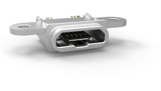 TE Connectivity防水型Micro USB 2.0連接器針對(duì)移動(dòng)設(shè)備